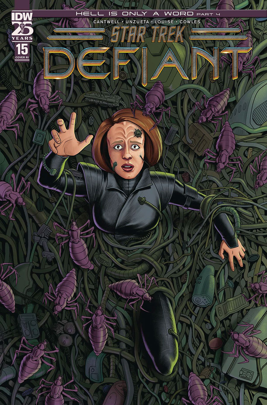Star Trek Defiant #15 Cover C Incentive Malachi Ward Variant Cover