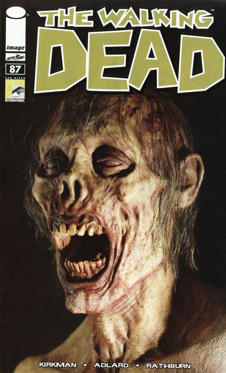 Walking Dead #87 Cover B SDCC 2011 Variant Cover
