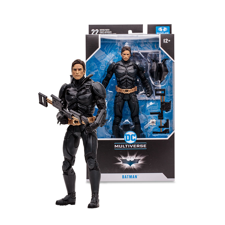 DC Multiverse Theatrical 7-Inch Action Figure - Batman The Dark Knight Batman (Hong Kong Sky Dive)