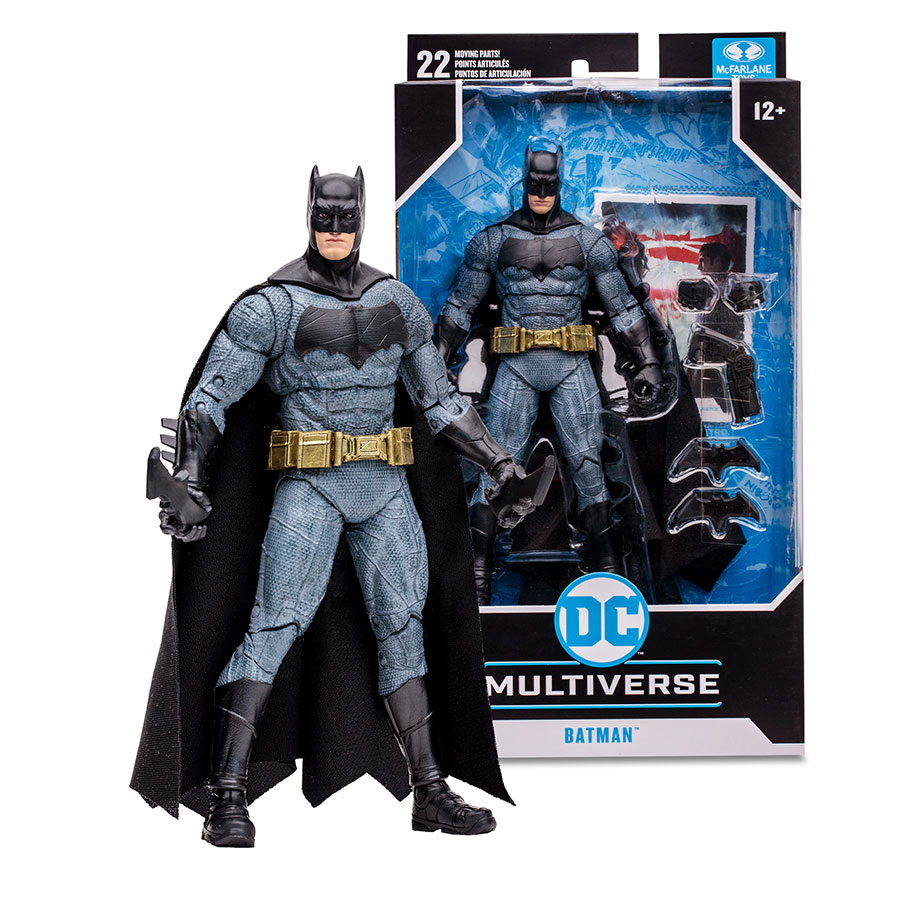 DC Multiverse Theatrical 7-Inch Action Figure - Batman v Superman Dawn Of Justice Batman