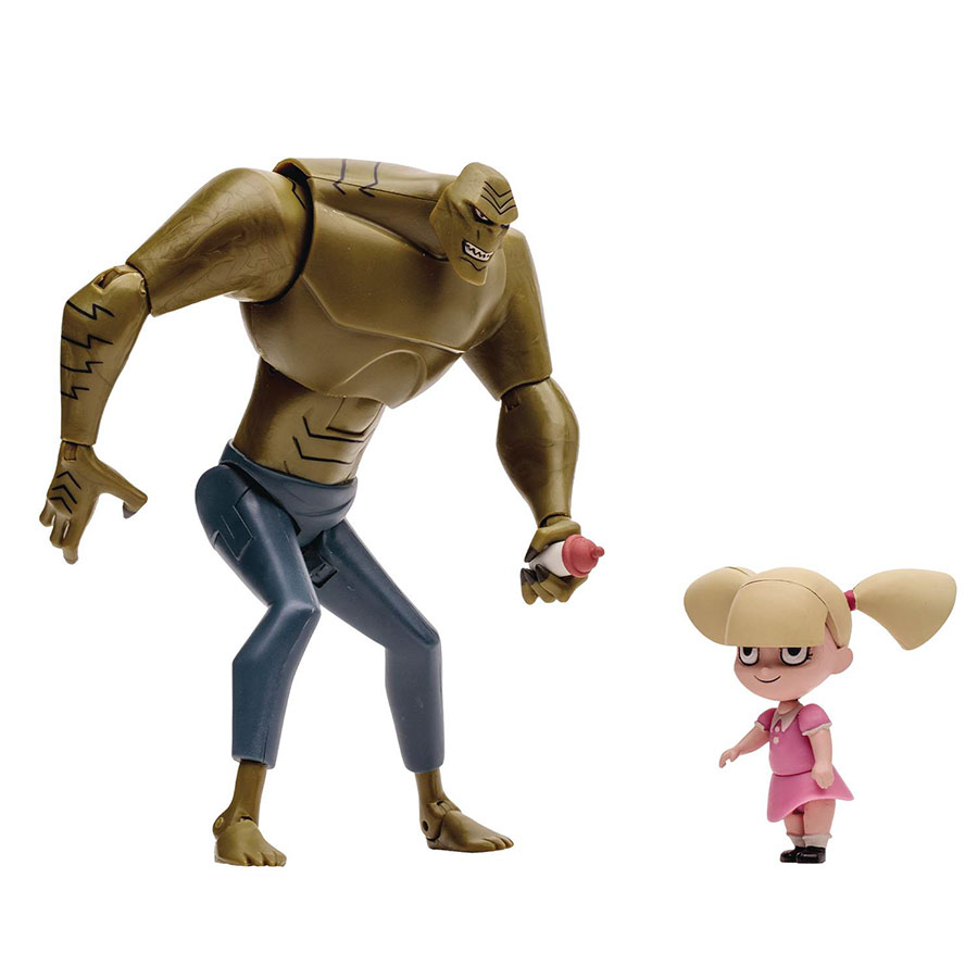 DC New Batman Adventures 6-Inch Action Figure Wave 1 - Killer Croc With Baby Doll