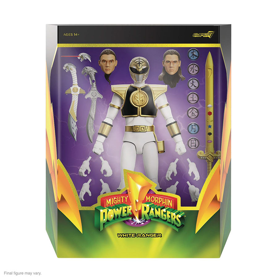 Power Rangers Ultimates Wave 4 White Ranger Action Figure