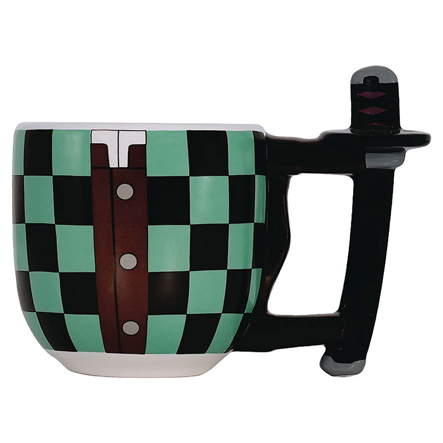 Demon Slayer Kimetsu No Yaiba Tanjiro Sword Handle 16-Ounce 3D Mug