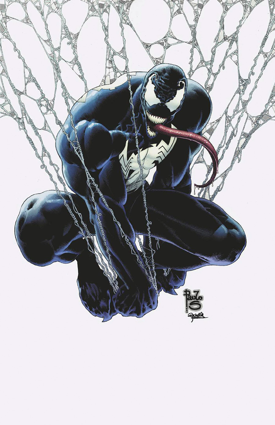 What If Venom #1 Cover J 2nd Ptg Incentive Paulo Siqueira Virgin Variant Cover
