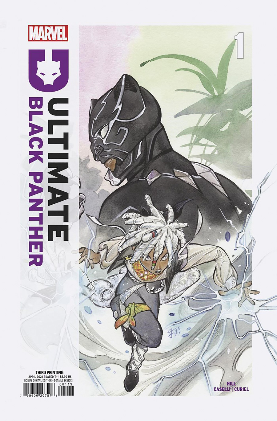 Ultimate Black Panther #1 Cover I 3rd Ptg Peach Momoko Variant Cover