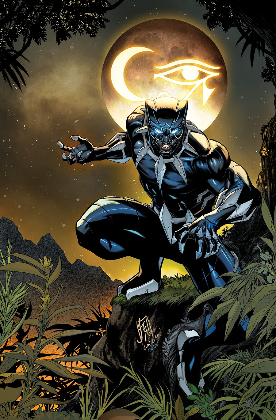 Ultimate Black Panther #1 Cover J 3rd Ptg Incentive Stefano Caselli Variant Cover