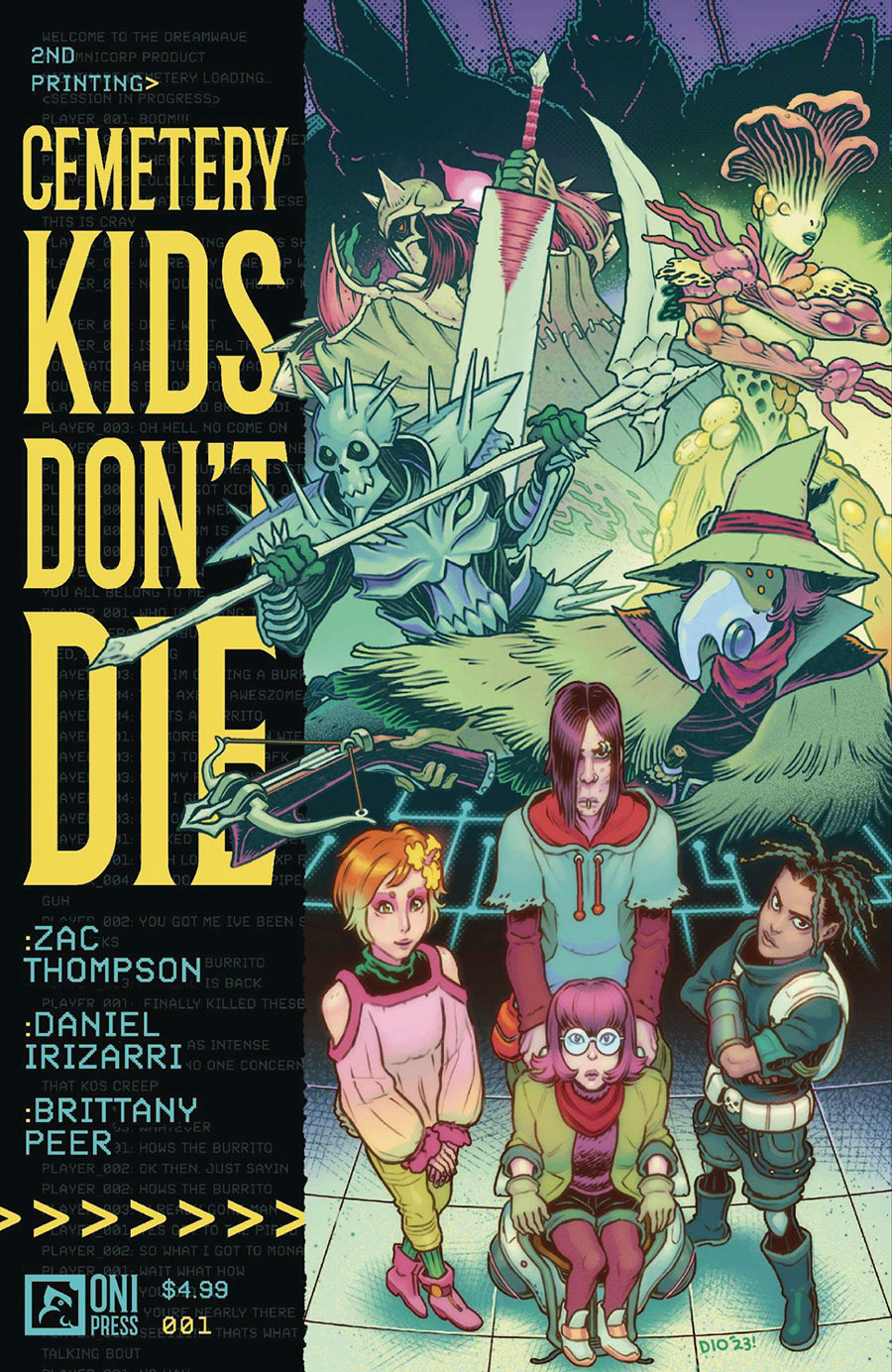 Cemetery Kids Dont Die #1 Cover G 2nd Ptg