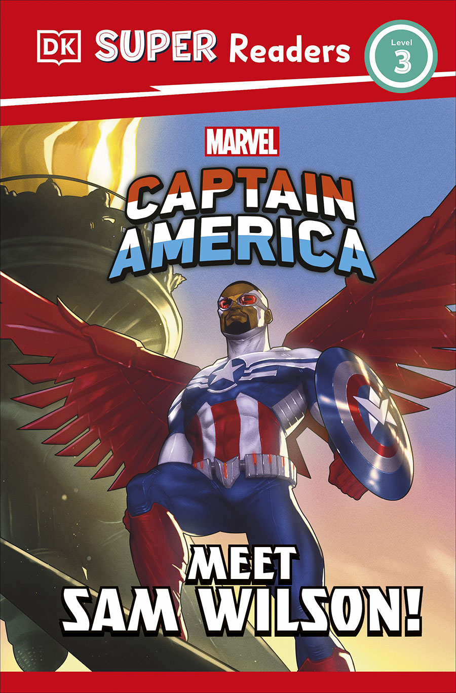 DK Super Readers Level 3 Marvel Captain America Meet Sam Wilson TP