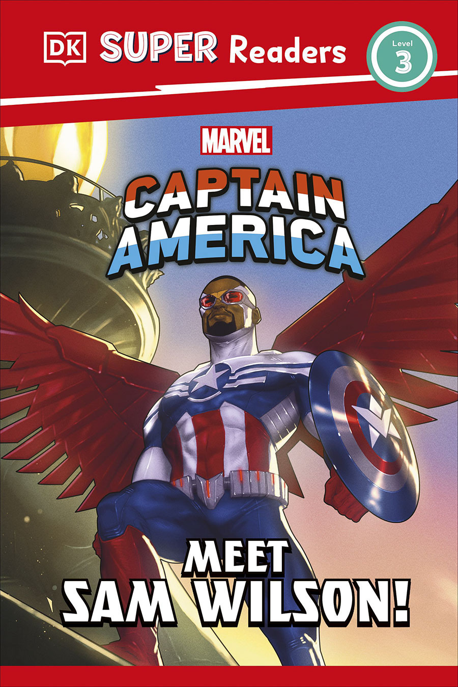 DK Super Readers Level 3 Marvel Captain America Meet Sam Wilson HC