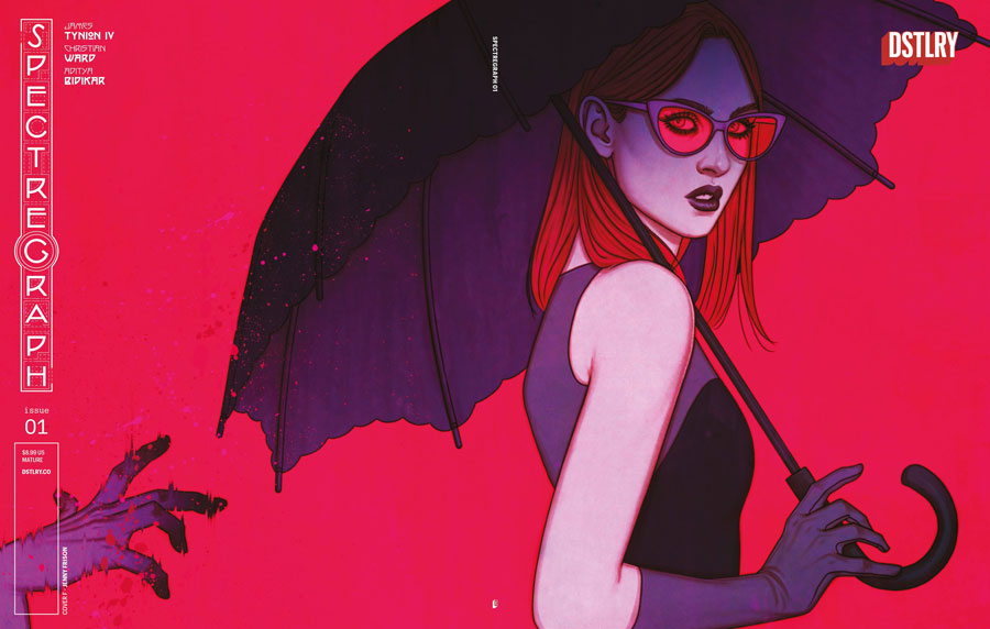Spectregraph #1 Cover F Variant Jenny Frison Wraparound Cover (Limit 1 Per Customer)