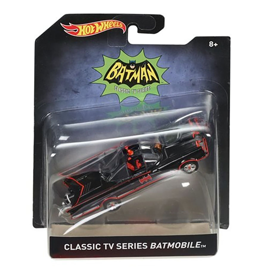 Hot Wheels Batman 1/50 Scale Favorites Wave 1 - Batman Classic TV Series Batmobile
