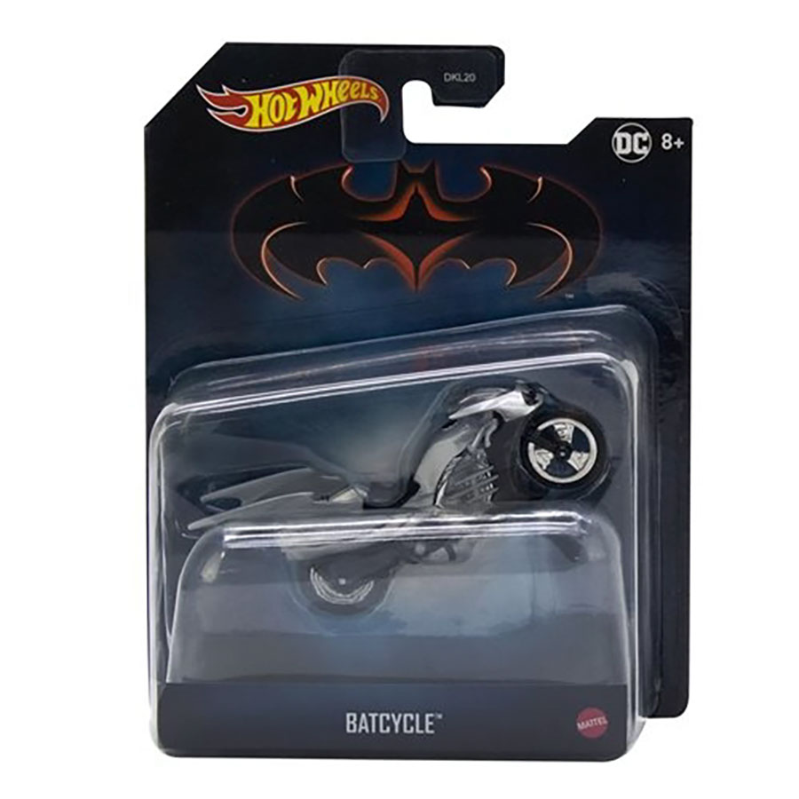 Hot Wheels Batman 1/50 Scale Favorites Wave 1 - Batman And Robin Batcycle