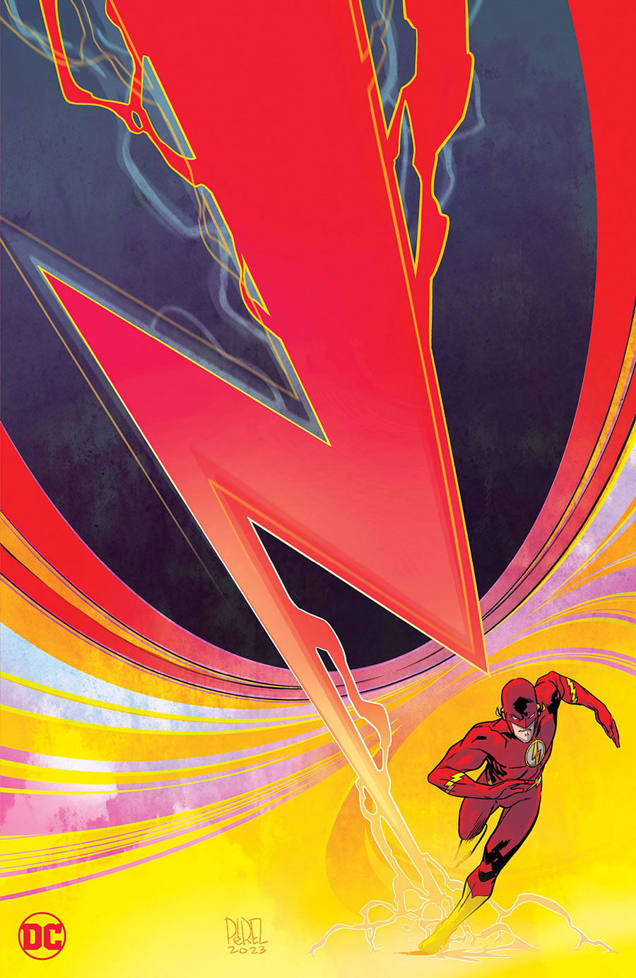 Flash Vol 6 #8 Cover E Variant Ramon Perez Foil Cover