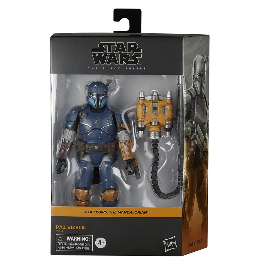 Star Wars Black Series The Mandalorian Paz Vizsla 6-Inch Action Figure Case