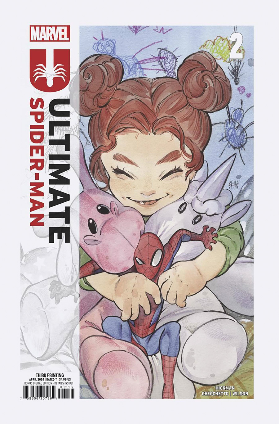 Ultimate Spider-Man Vol 2 #2 Cover I 3rd Ptg Peach Momoko Variant Cover