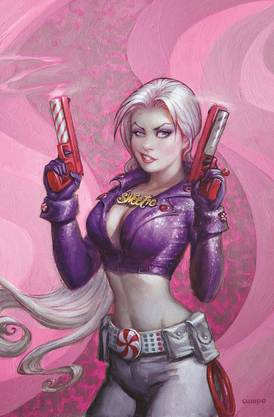 Sweetie Candy Vigilante Vol 2 #2 Cover M Incentive Joe Chiodo Pink Virgin Cover