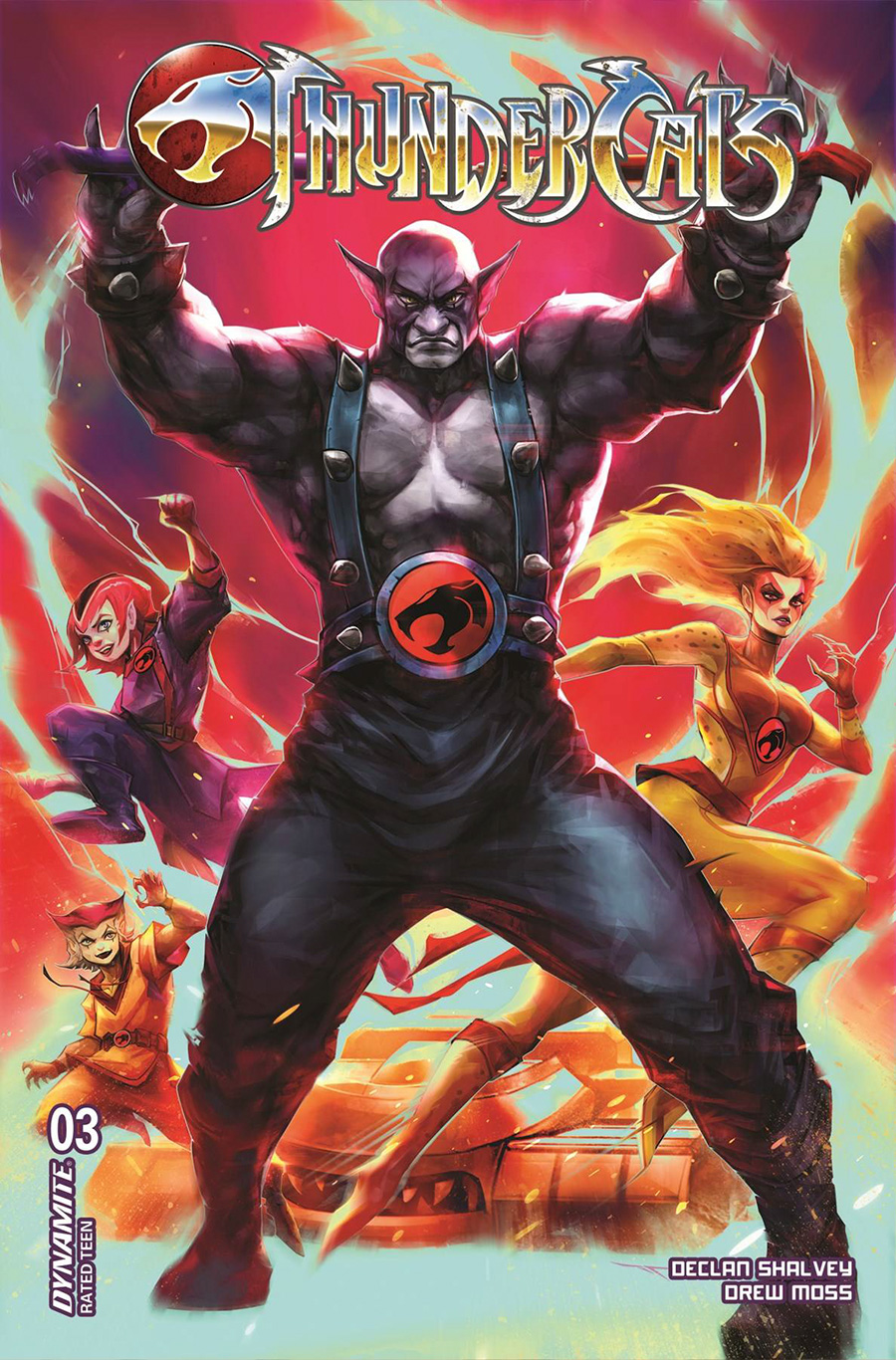 Thundercats Vol 3 #3 Cover X Incentive Ivan Tao Foil Trade Dress Cover