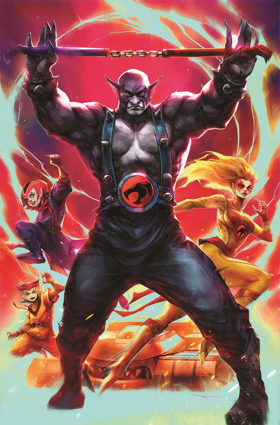 Thundercats Vol 3 #3 Cover Z-E Incentive Ivan Tao Foil Virgin Cover