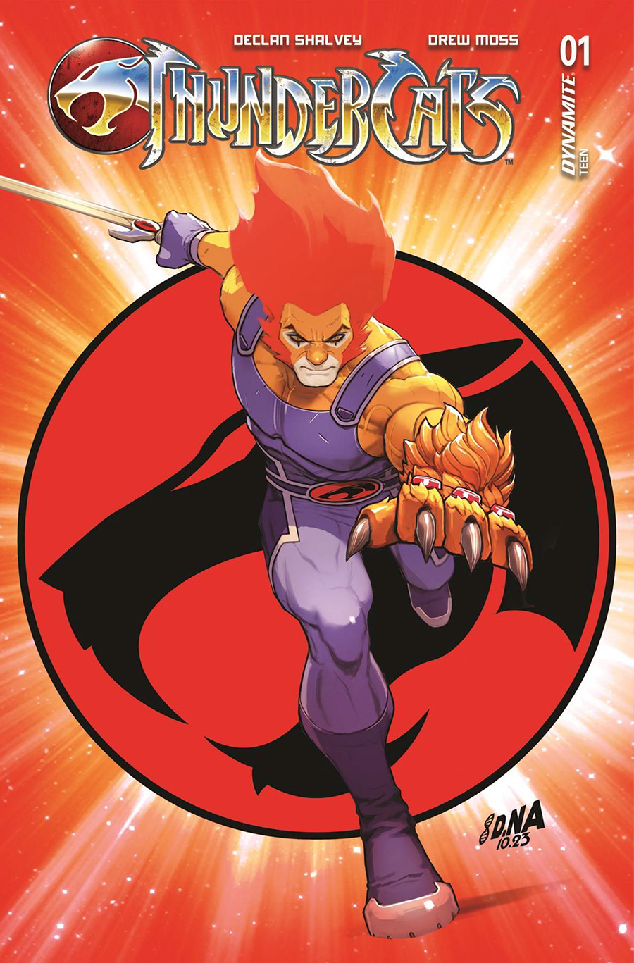 Thundercats Vol 3 #1 Cover Z-O 3rd Ptg A Regular David Nakayama Cover