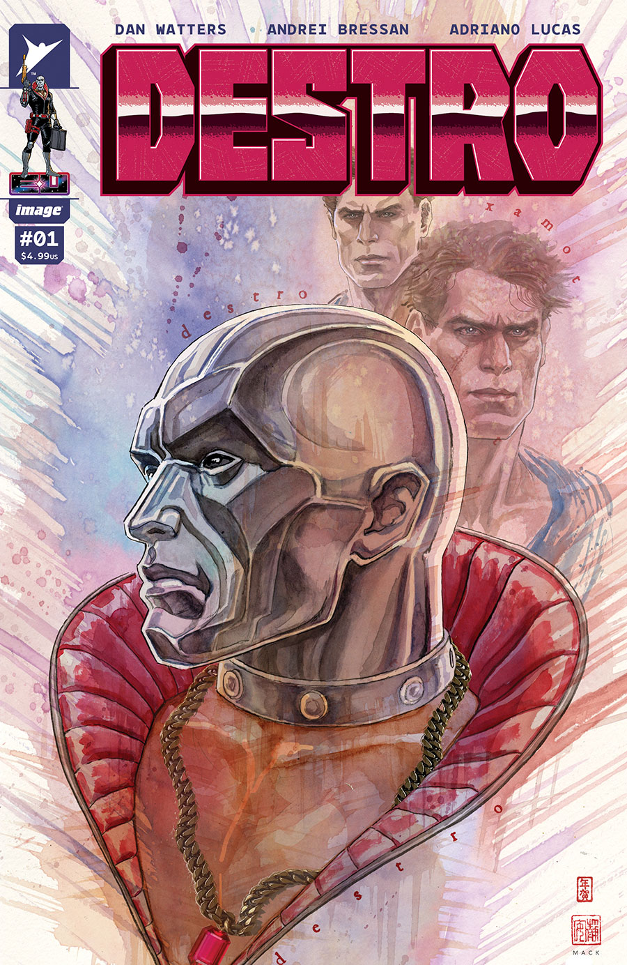 Destro #1 Cover G Incentive David Mack Variant Cover