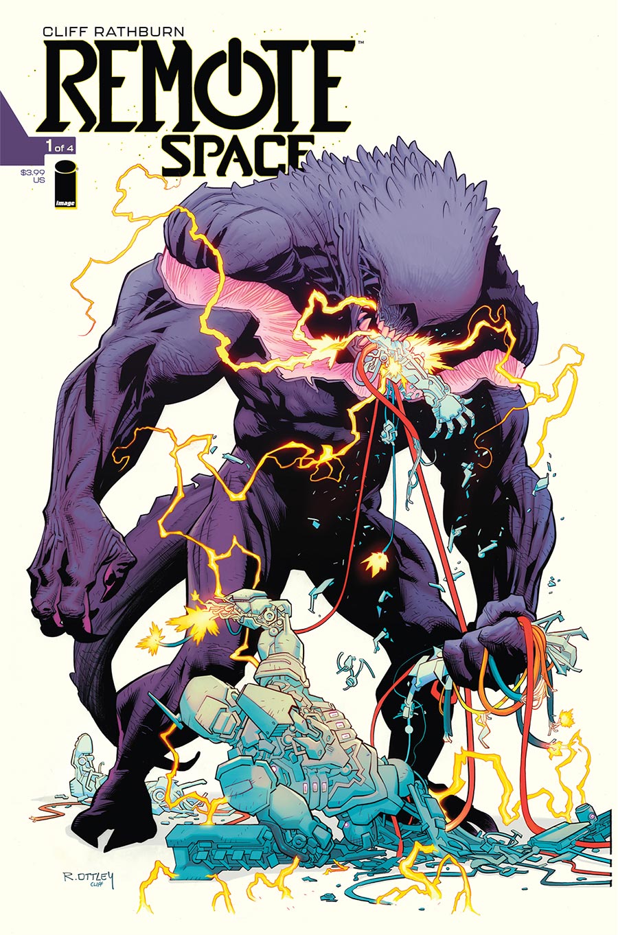 Remote Space #1 Cover B Incentive Ryan Ottley Variant Cover