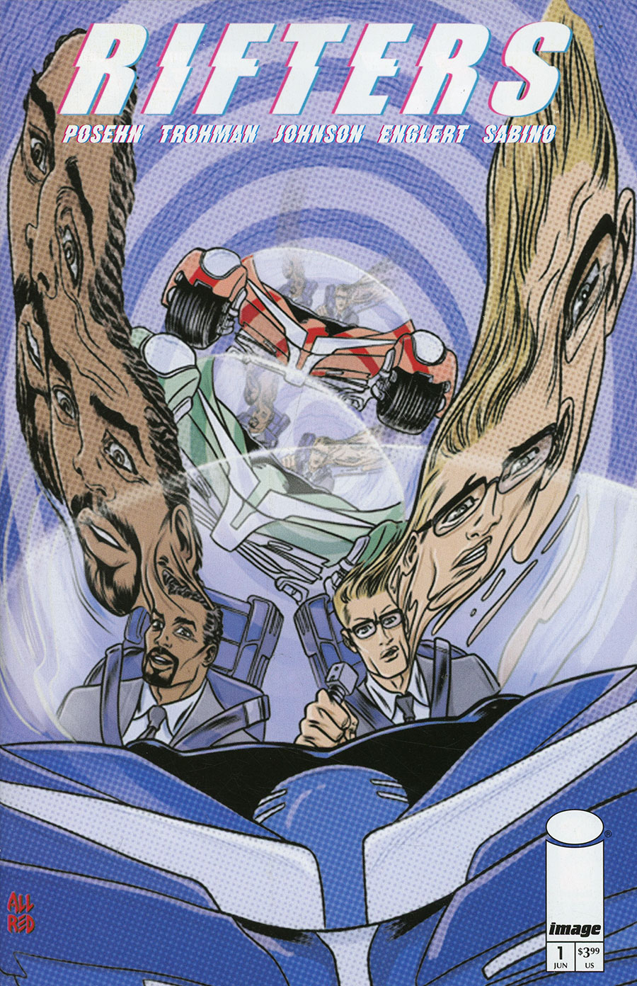 Rifters #1 Cover E Incentive Mike Allred Variant Cover