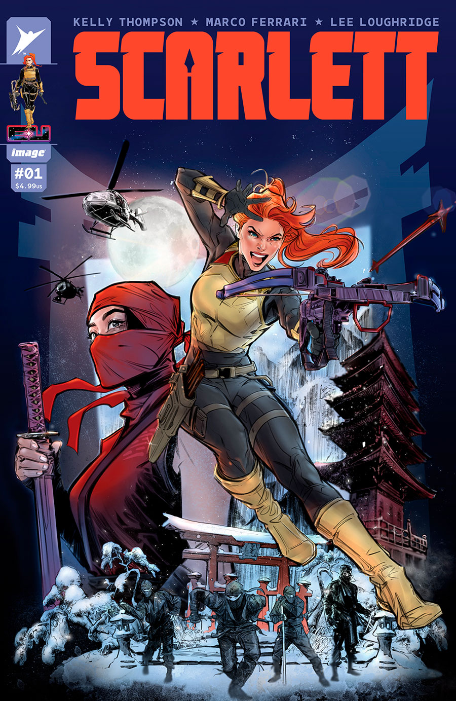 Scarlett (GI Joe) #1 Cover B Variant Joelle Jones Cover