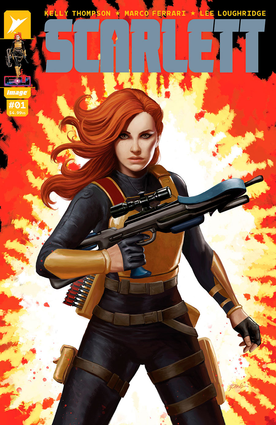 Scarlett (GI Joe) #1 Cover D Incentive Steve Epting Variant Cover