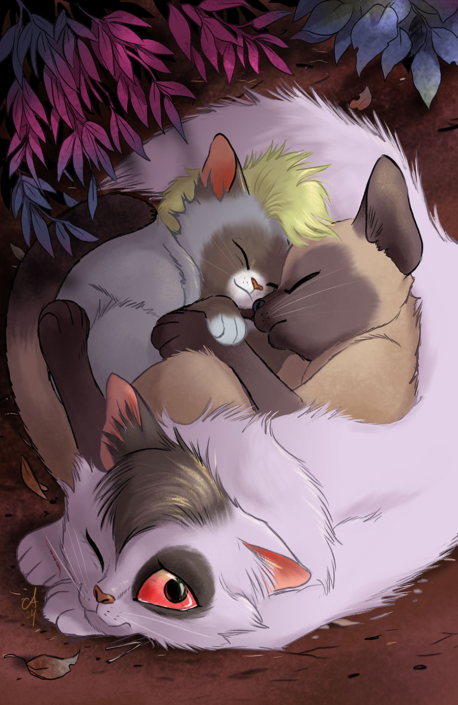 Feral #4 Cover D Incentive Amy Mebberson Variant Cover