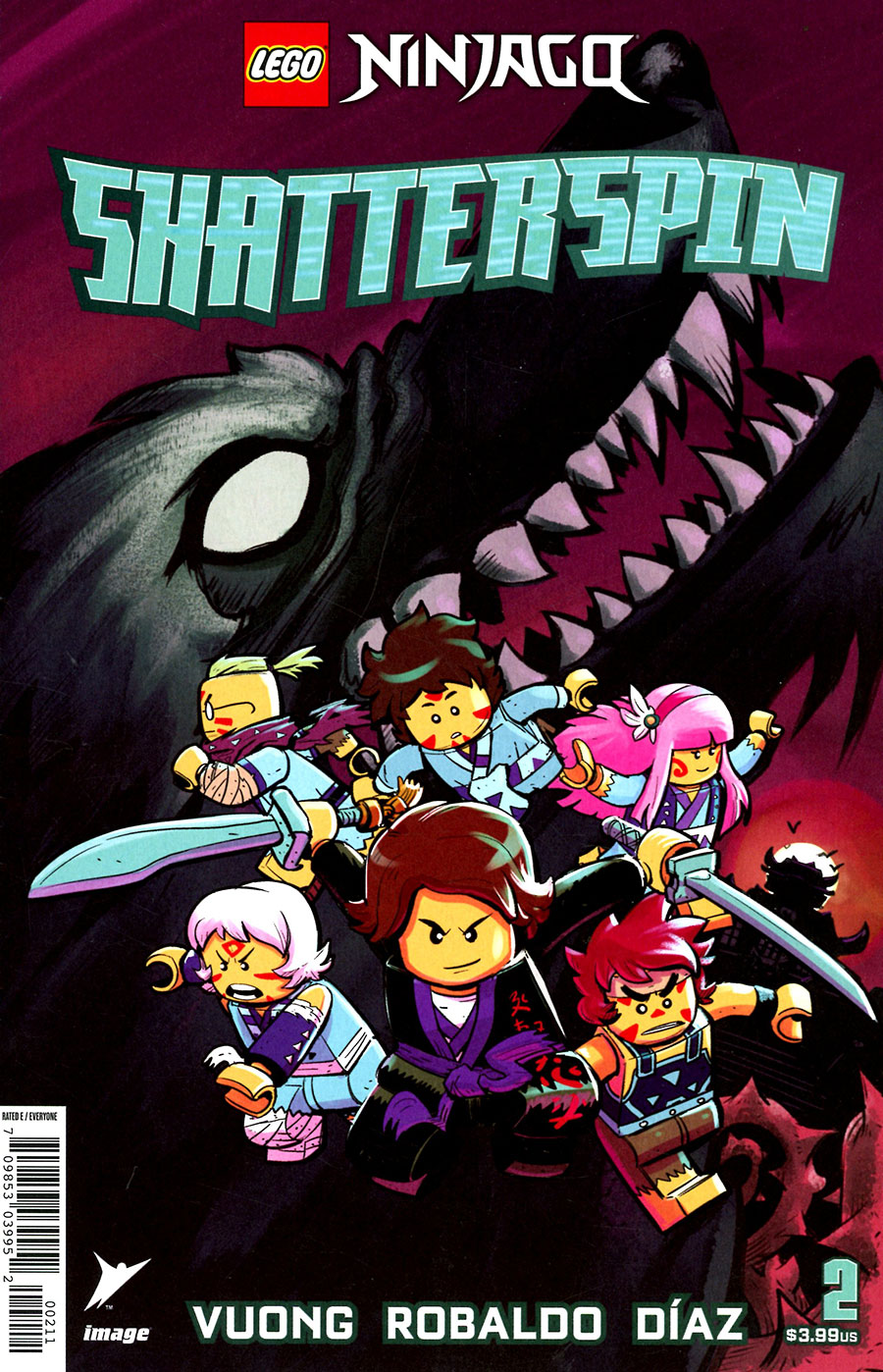 Lego Ninjago Shatterspin #2 Cover A Regular Tri Vuong Cover