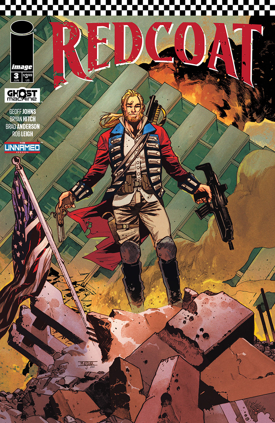 Redcoat #3 Cover B Variant Mahmud Asrar & Matthew Wilson Cover