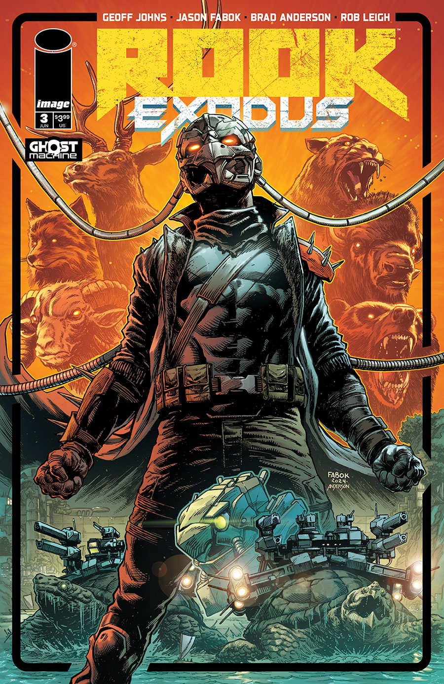 Rook Exodus #3 Cover A Regular Jason Fabok & Brad Anderson Cover