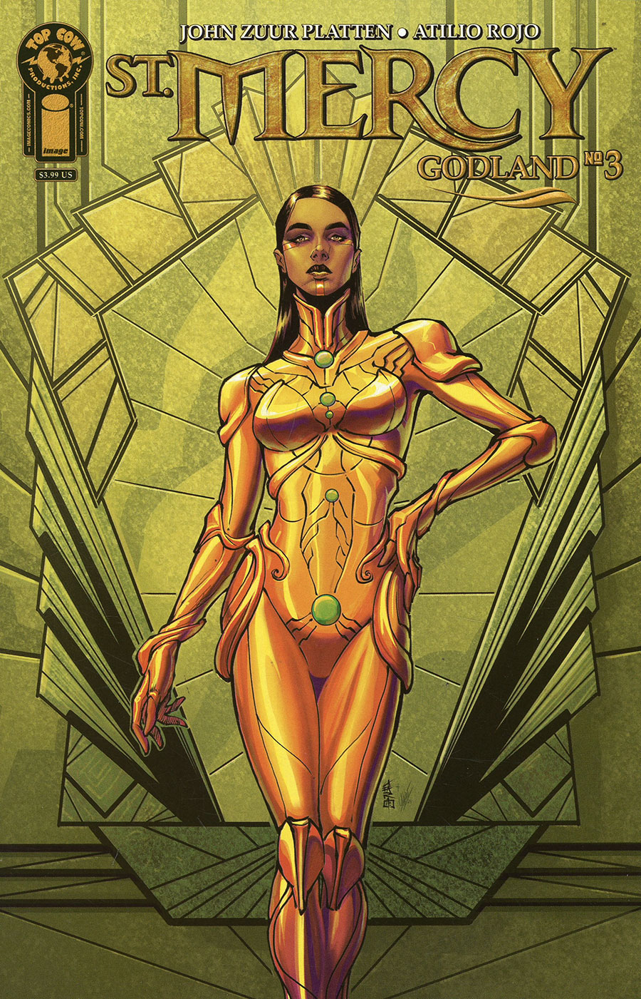 St Mercy Vol 2 Godland #3 Cover B Variant Giuseppe Cafaro & Atilio Rojo Cover