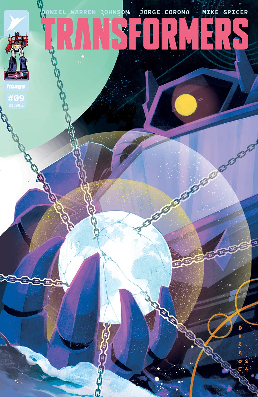 Transformers Vol 5 #9 Cover C Incentive Karen S Darboe Connecting Variant Cover
