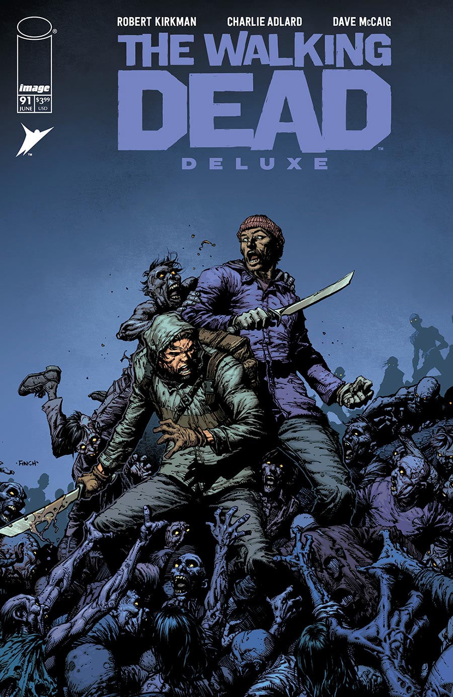 Walking Dead Deluxe #91 Cover A Regular David Finch & Dave McCaig Cover