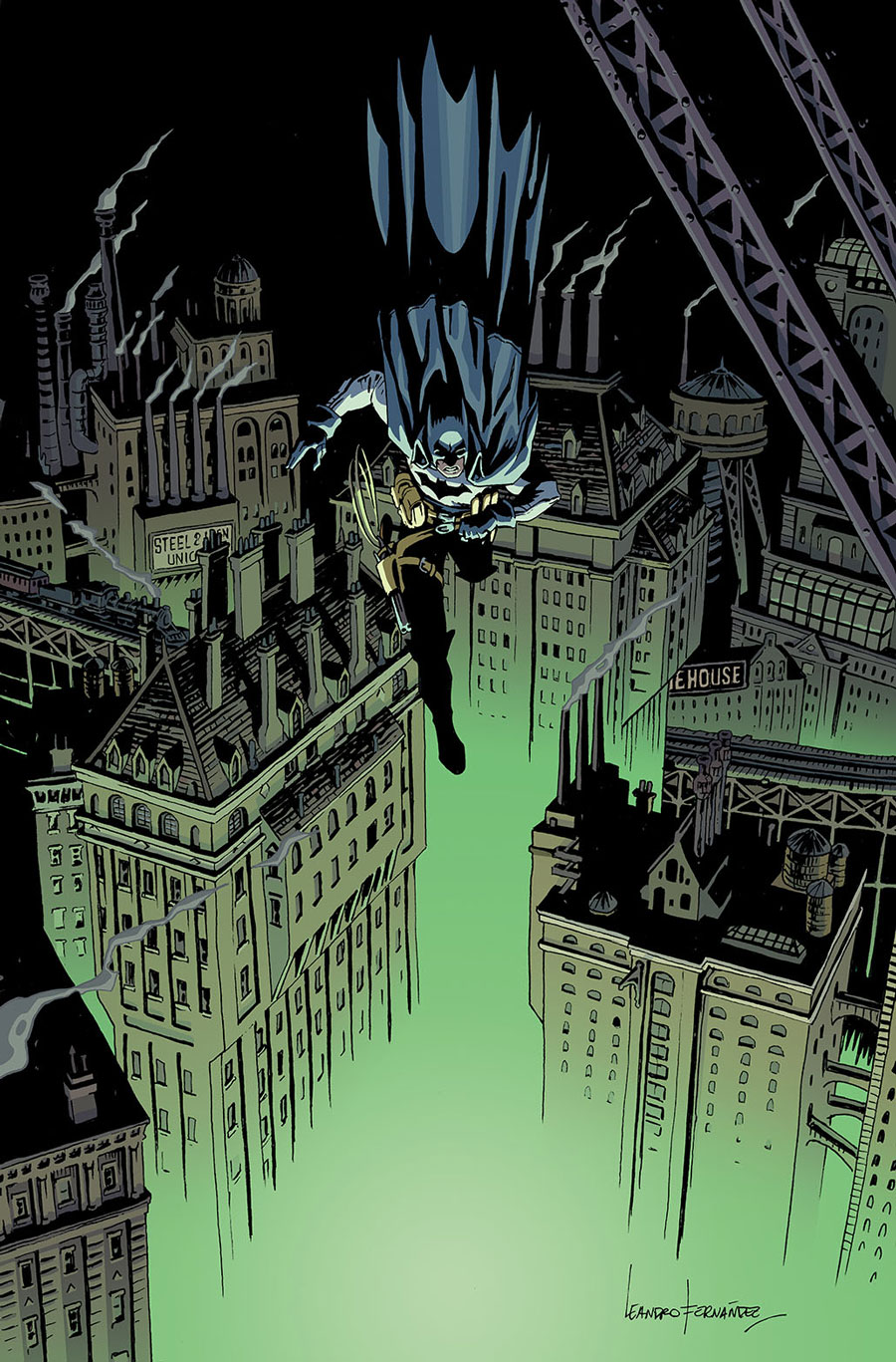 Batman Gotham By Gaslight The Kryptonian Age #1 Cover A Regular Leandro Fernandez Cover