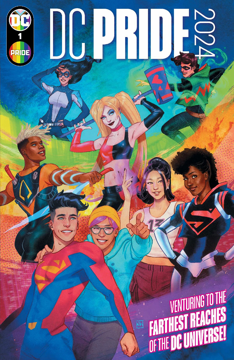 DC Pride 2024 #1 (One Shot) Cover A Regular Kevin Wada Cover