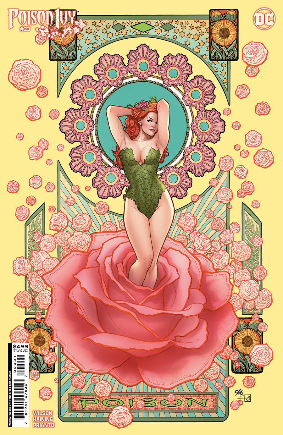 Poison Ivy #23 Cover C Variant Frank Cho Card Stock Cover