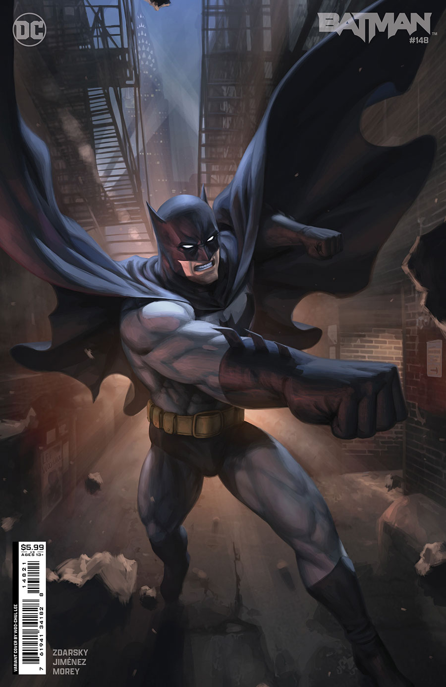 Batman Vol 3 #148 Cover B Variant Woo-Chul Lee Card Stock Cover