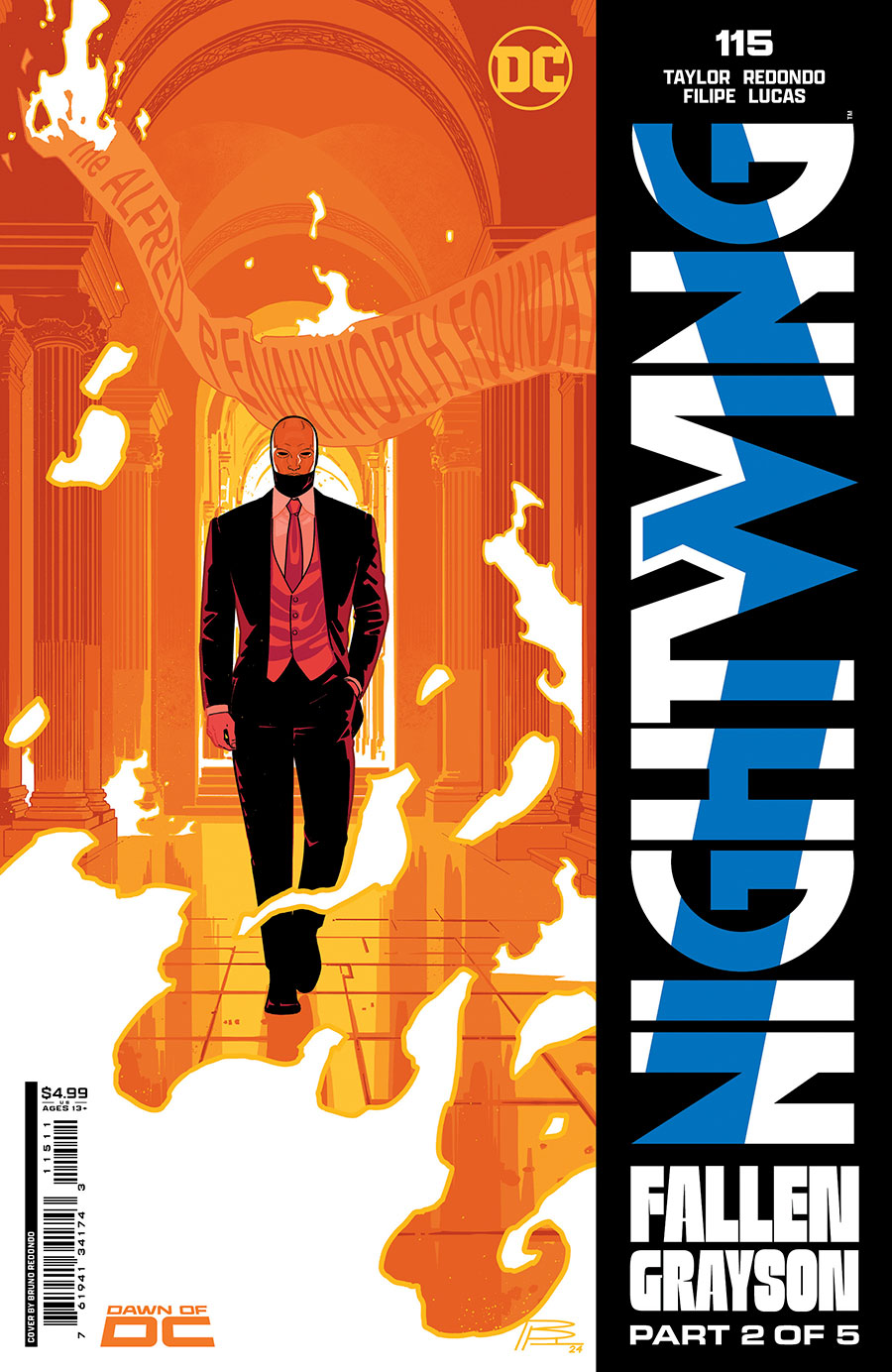 Nightwing Vol 4 #115 Cover A Regular Bruno Redondo Cover