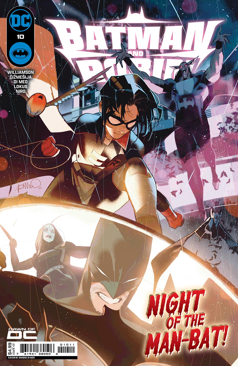 Batman And Robin Vol 3 #10 Cover A Regular Simone Di Meo Cover