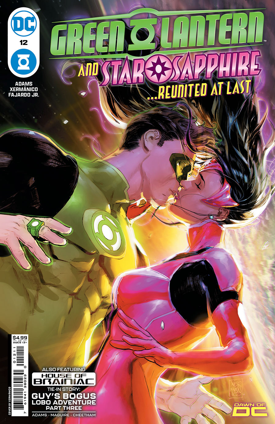 Green Lantern Vol 8 #12 Cover A Regular Xermanico Cover (House Of Brainiac Tie-In)