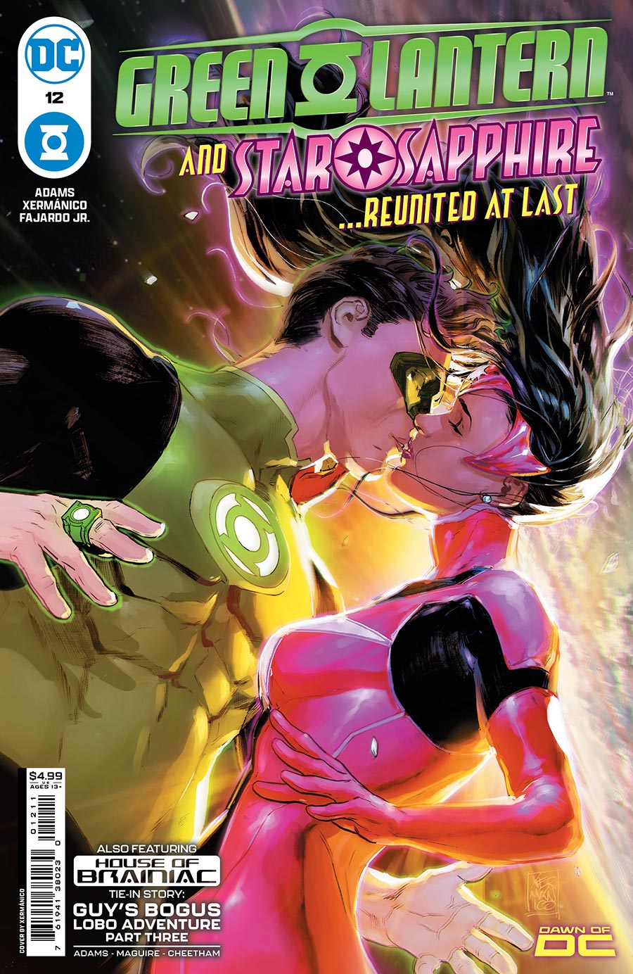 Green Lantern Vol 8 #12 Cover A Regular Xermanico Cover (House Of Brainiac Tie-In)