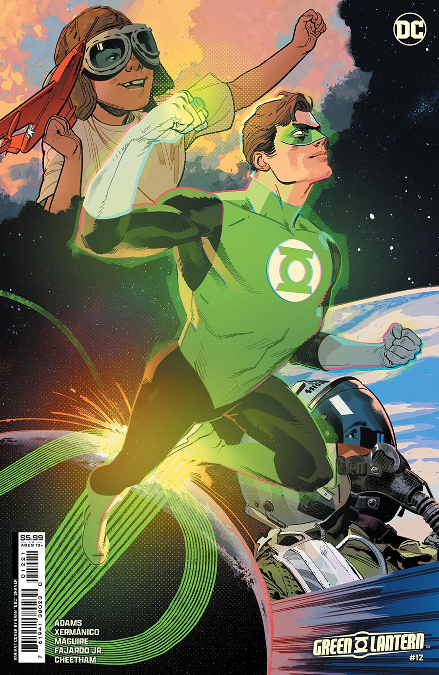 Green Lantern Vol 8 #12 Cover B Variant Evan Doc Shaner Card Stock Cover (House Of Brainiac Tie-In)