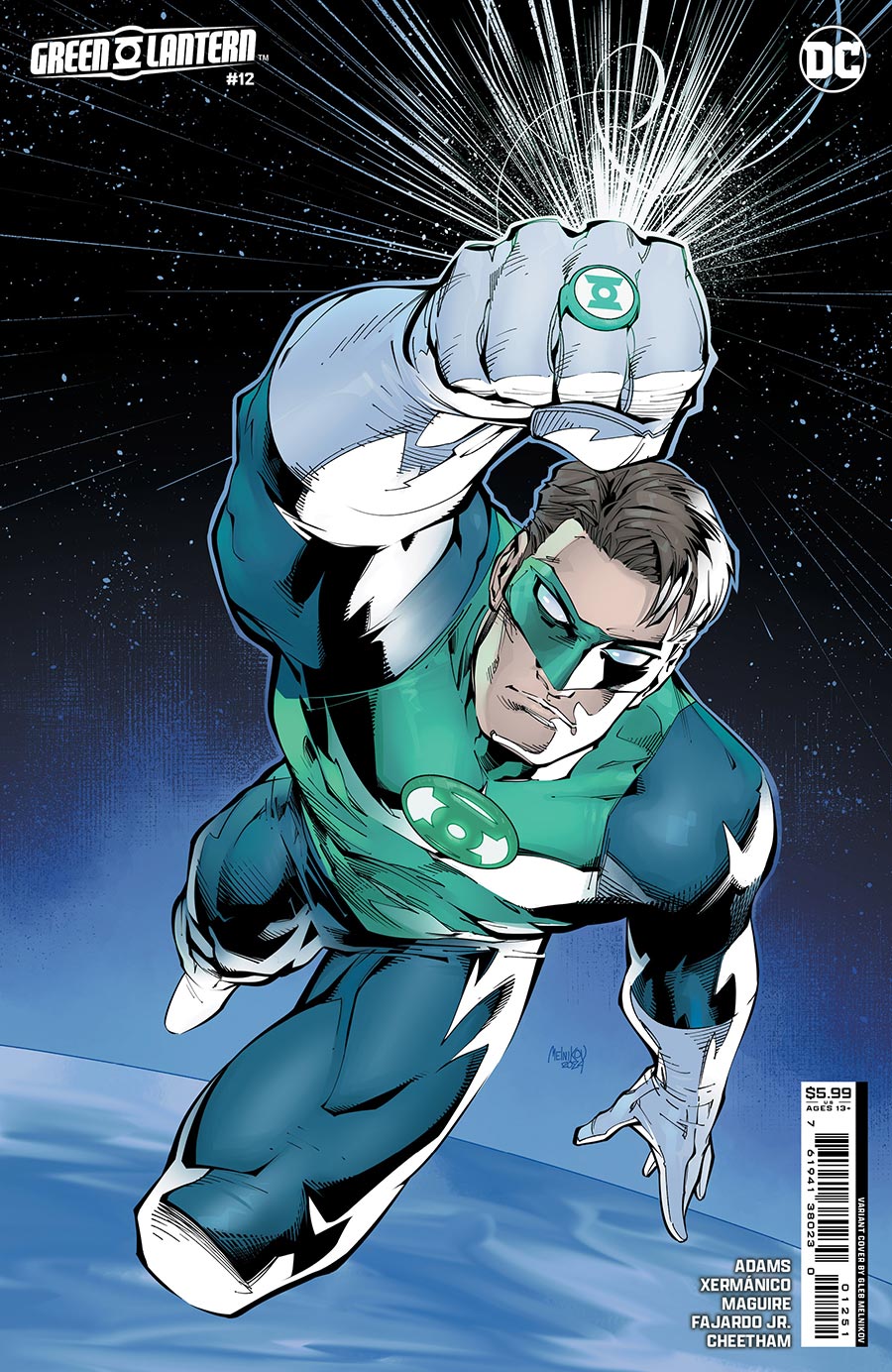 Green Lantern Vol 8 #12 Cover C Variant Gleb Melnikov Card Stock Cover (House Of Brainiac Tie-In)