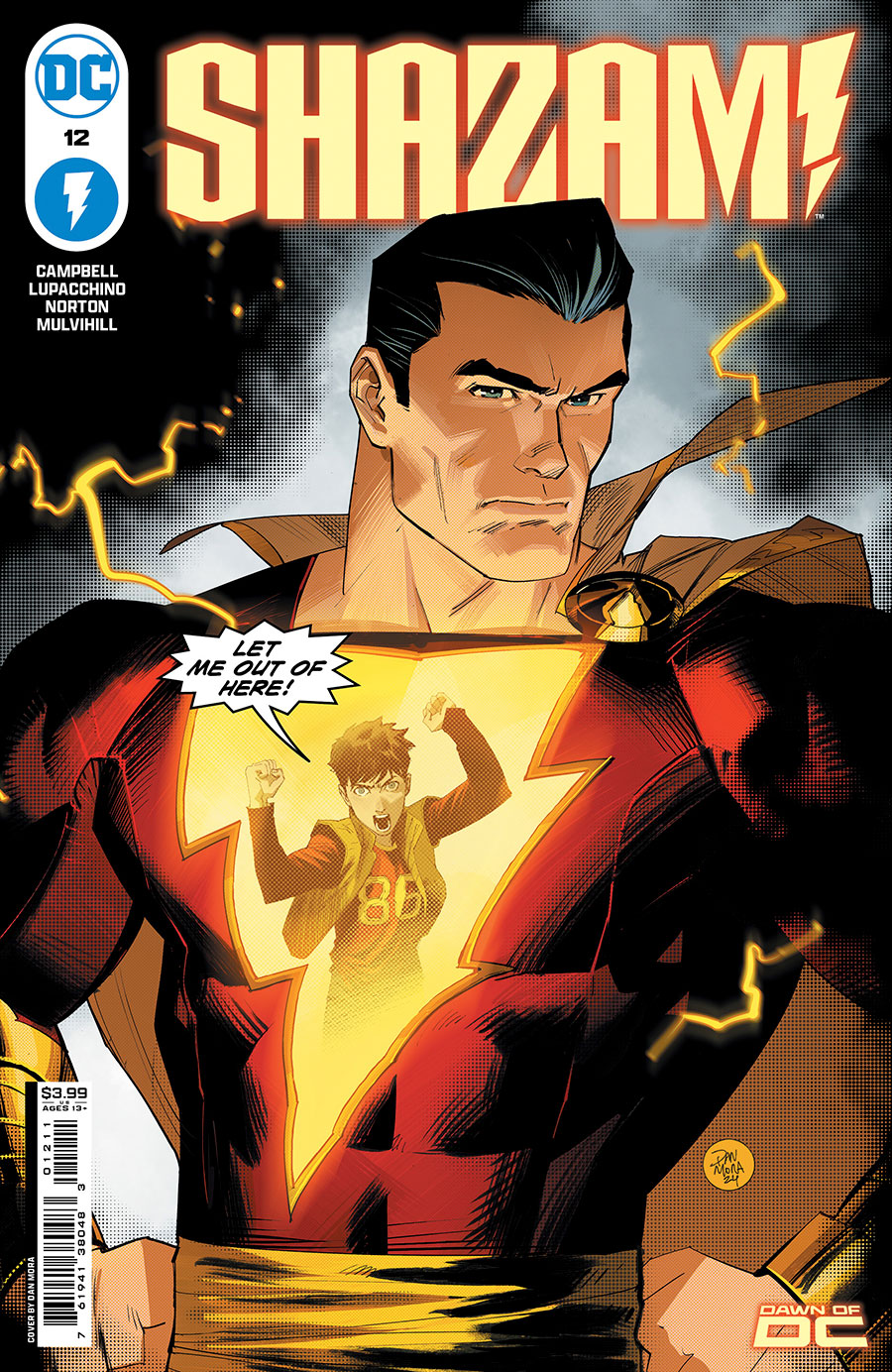 SHAZAM Vol 4 #12 Cover A Regular Dan Mora Cover