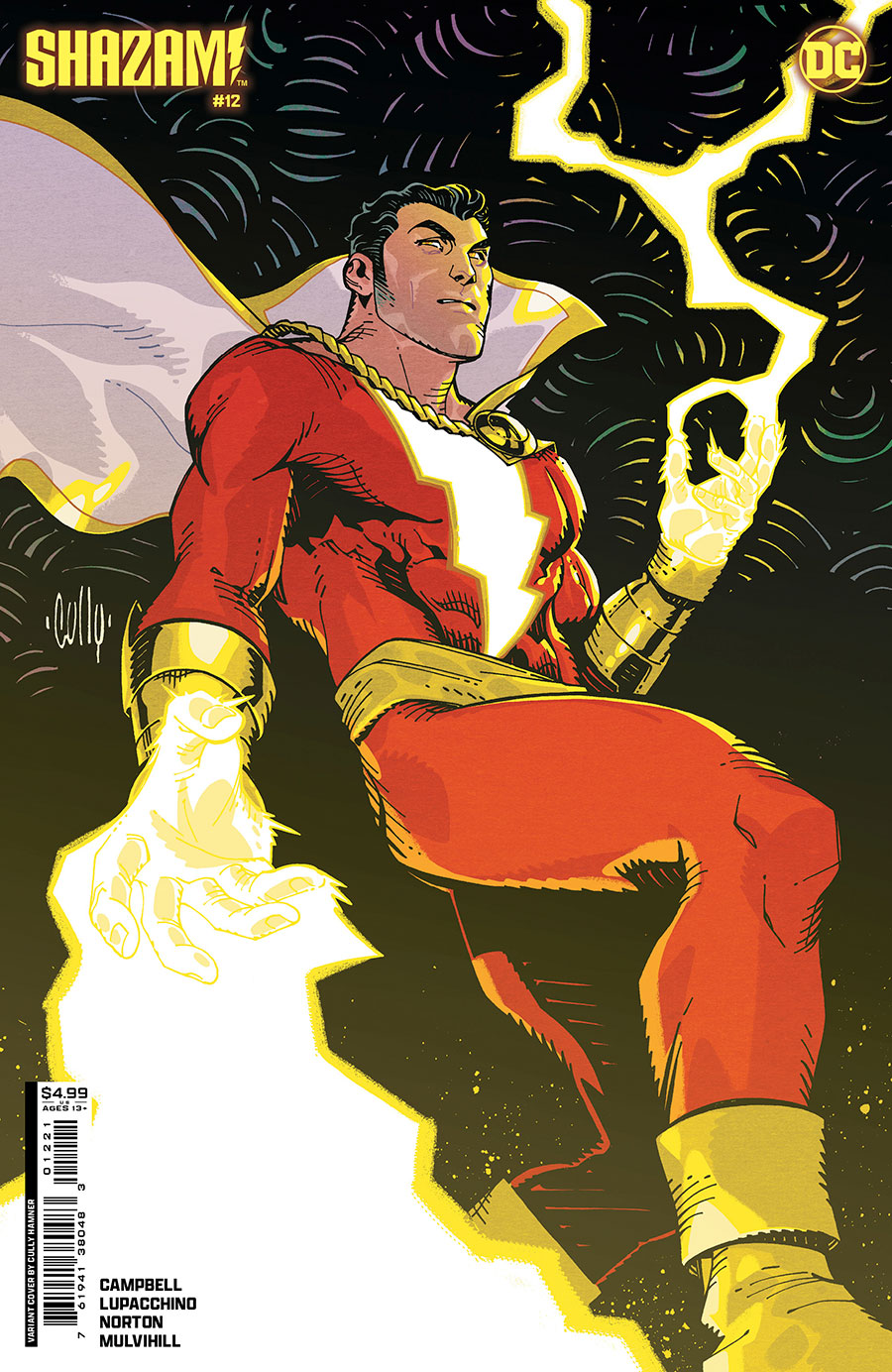 SHAZAM Vol 4 #12 Cover C Variant Cully Hamner Card Stock Cover