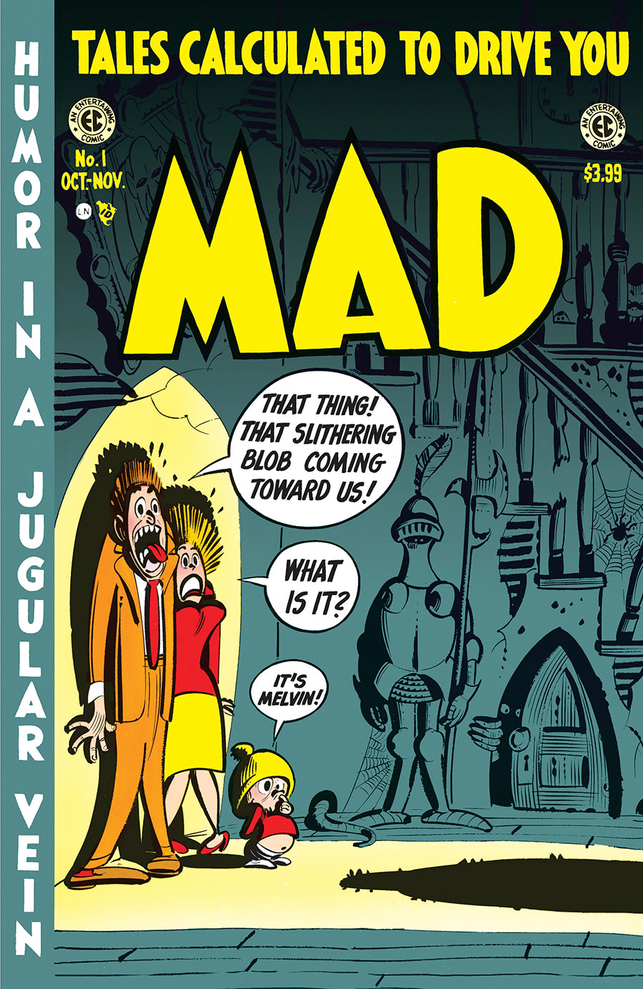 MAD Magazine #1 Facsimile Edition Cover A Regular Harvey Kurtzman Cover