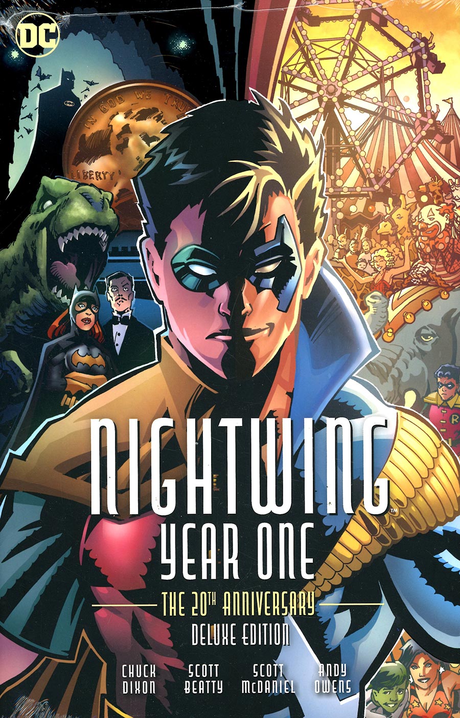 Nightwing Year One 20th Anniversary Deluxe Edition HC Book Market Scott McDaniel Edition