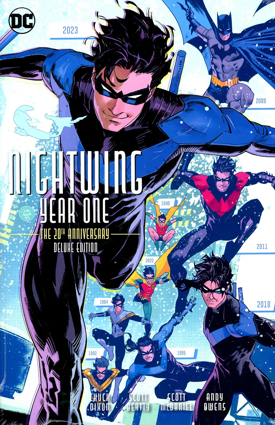 Nightwing Year One 20th Anniversary Deluxe Edition HC Direct Market Exclusive Dan Mora Variant Edition